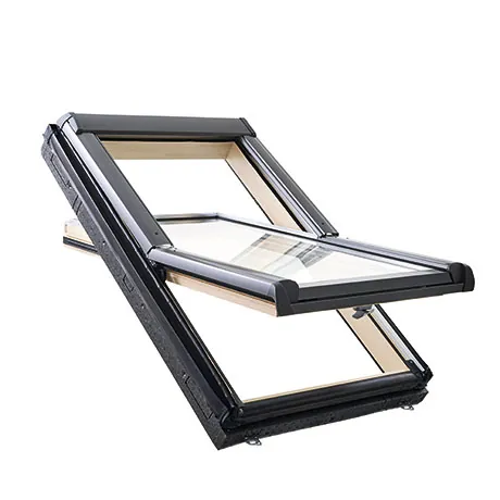 ROTO Designo R49 H из дерева с термо-блоком WD