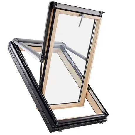 ROTO Designo R75 H из дерева с термо-блоком WD