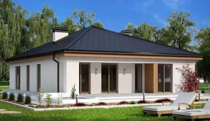 Четырехскатная шатровая